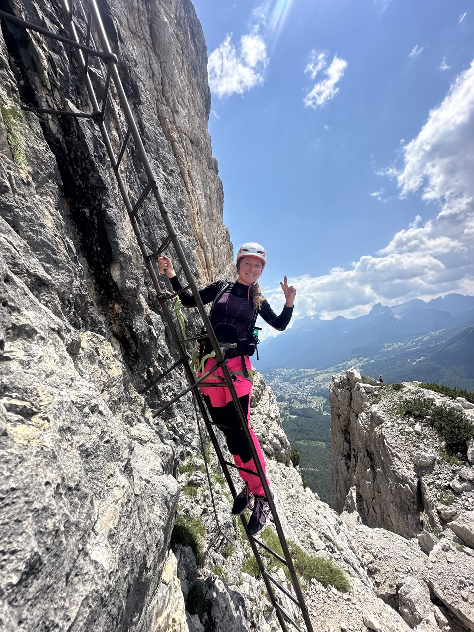Beginner Via Ferrata in the Dolomites